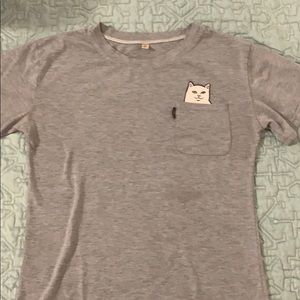 Cat Middle Finger Shirt